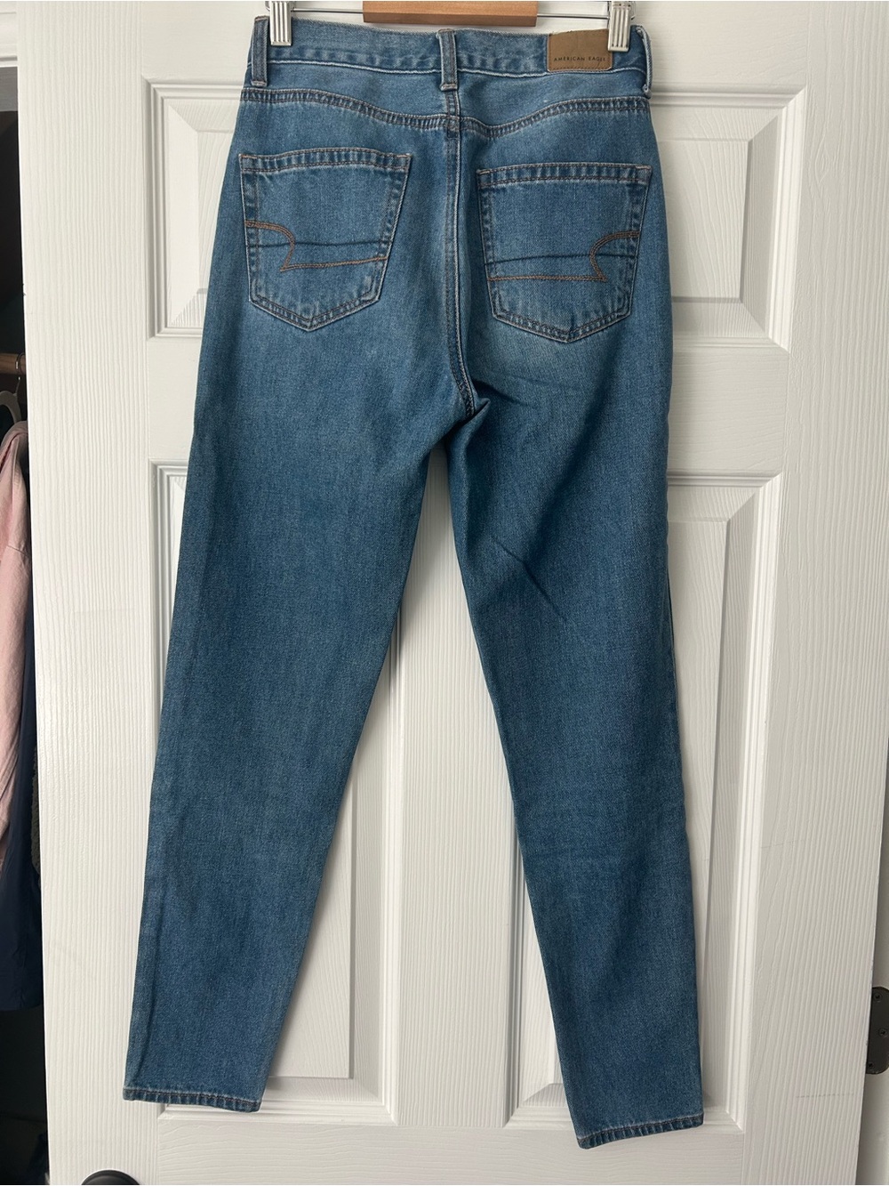 American Eagle Mom Jeans — Medium Blue - Picture 3 of 5